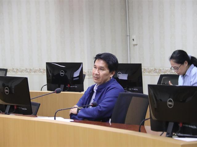 ประชุมคณะกรรมการด้านกิจการนิสิต