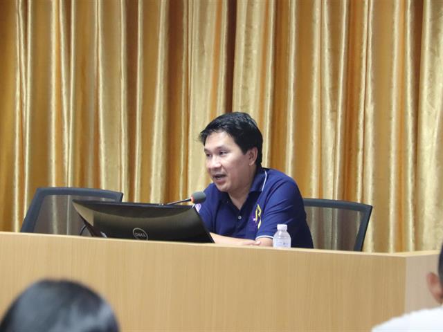 จัดประชุมบุคลากรกองกิจการนิสิต