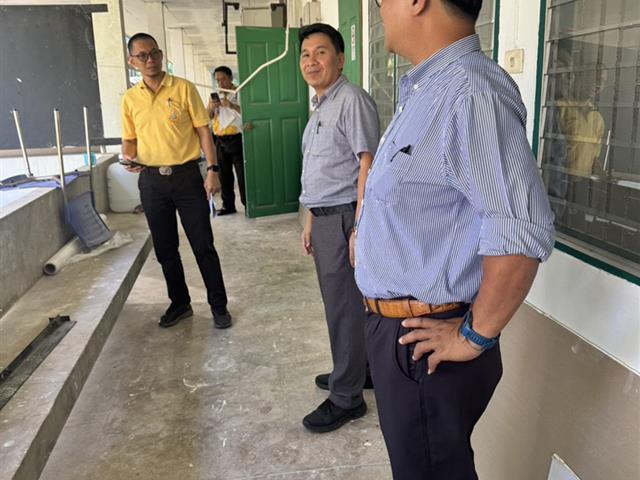 ปรับปรุงอาคารหอพัก มพ. (หอเขียว)