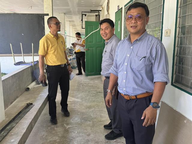 ปรับปรุงอาคารหอพัก มพ. (หอเขียว)