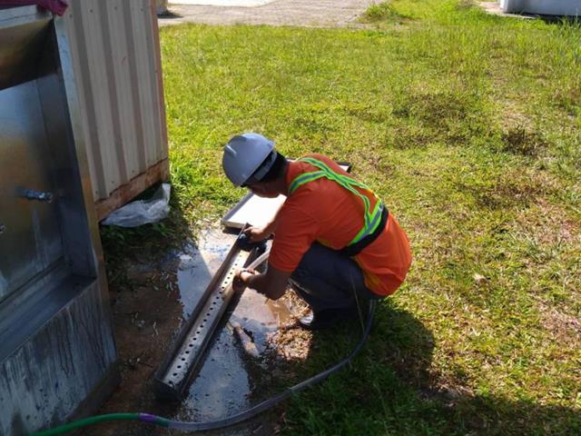 กองกิจการนิสิต ดำเนินการปรับปรุงพื้นที่สนามกีฬา