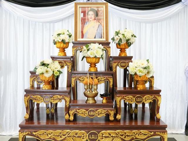 มหาวิทยาลัยพะเยา เข้าร่วมพิธีถวายความอาลัย สมเด็จพระนางเจ้าสิริกิติ์