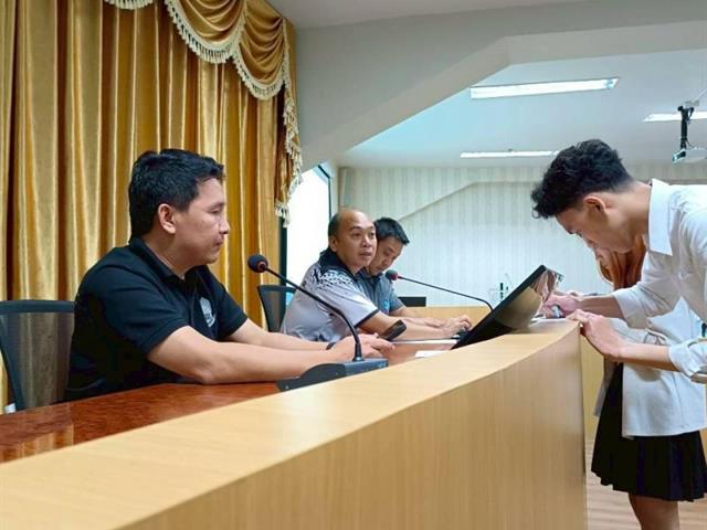 กองกิจการนิสิต จัดปฐมนิเทศนิสิตจ้างงาน