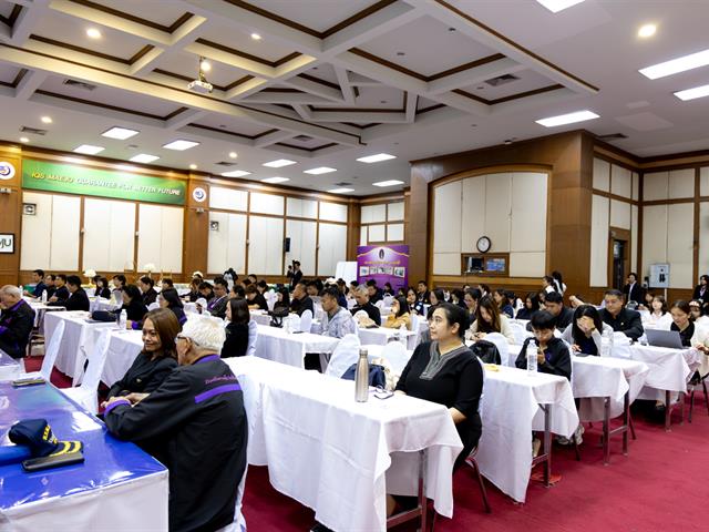 มหาวิทยาลัยพะเยาร่วมเสวนา "อพ.สธ. กับการเปลี่ยนแปลงสภาพภูมิอากาศ" นำเสนอผลงานหน่วยรับรองมาตรฐาน ISO และเส้นทางสู่ Net Zero 2050