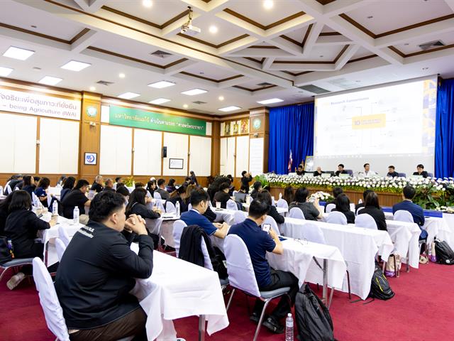 มหาวิทยาลัยพะเยาร่วมเสวนา "อพ.สธ. กับการเปลี่ยนแปลงสภาพภูมิอากาศ" นำเสนอผลงานหน่วยรับรองมาตรฐาน ISO และเส้นทางสู่ Net Zero 2050