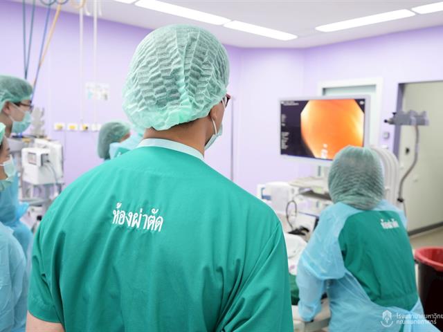 ส่องกล้องสัญจรคัดกรองมะเร็งลำไส้ใหญ่