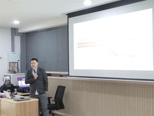 สาขาวิชาภาษาจีน คณะศิลปศาสตร์ ต้อนรับคณบดีวิทยาลัยนานาชาติ ไทย–จีน เพื่อการจัดการ มหาวิทยาลัยหอการค้าไทย