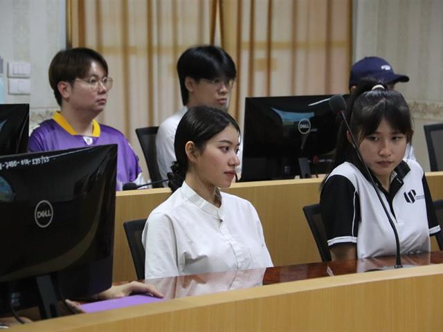 จัดปฐมนิเทศและให้โอวาทแก่ตัวแทนนิสิตที่จะเข้าร่วมโครงการเทา-งาม สัมพันธ์ ครั้งที่ 28