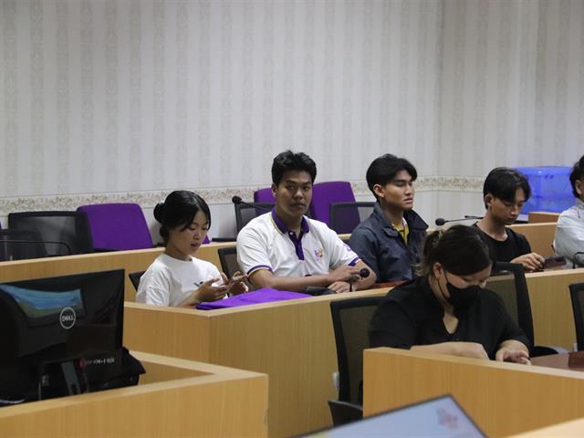 จัดปฐมนิเทศและให้โอวาทแก่ตัวแทนนิสิตที่จะเข้าร่วมโครงการเทา-งาม สัมพันธ์ ครั้งที่ 28