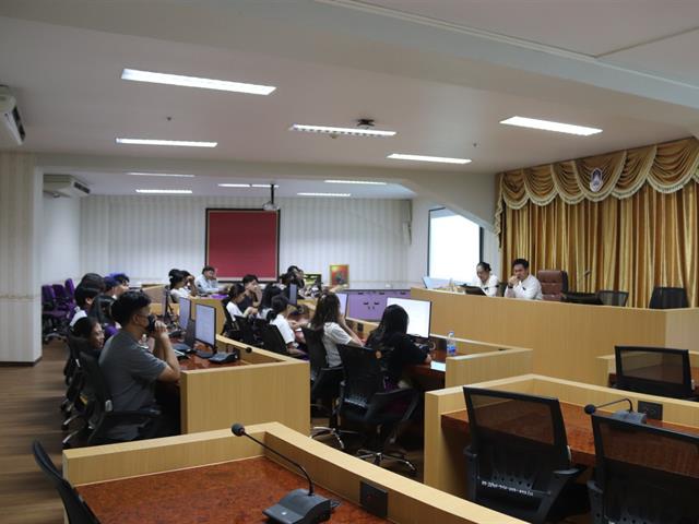 จัดปฐมนิเทศและให้โอวาทแก่ตัวแทนนิสิตที่จะเข้าร่วมโครงการเทา-งาม สัมพันธ์ ครั้งที่ 28