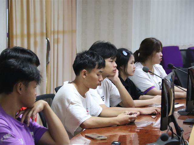 พิธีมอบโอวาทให้แก่นักกีฬามหาวิทยาลัยพะเยา