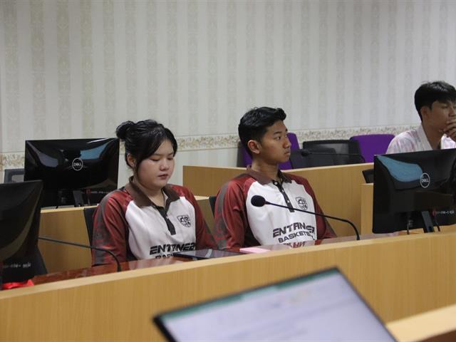 พิธีมอบโอวาทให้แก่นักกีฬามหาวิทยาลัยพะเยา