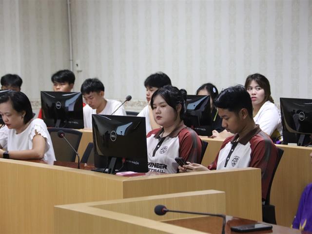 พิธีมอบโอวาทให้แก่นักกีฬามหาวิทยาลัยพะเยา