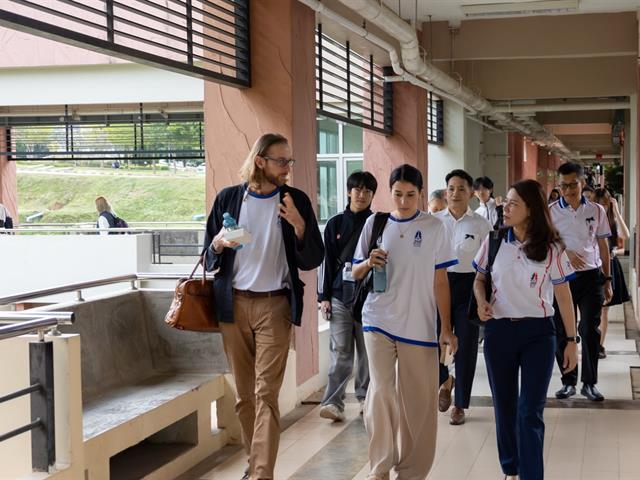 สาขาวิชาภาษาฝรั่งเศส ต้อนรับผู้บริหารสมาคมฝรั่งเศสเชียงใหม่ ร่วมรำลึก 340 ปี ความสัมพันธ์ไทย–ฝรั่งเศส