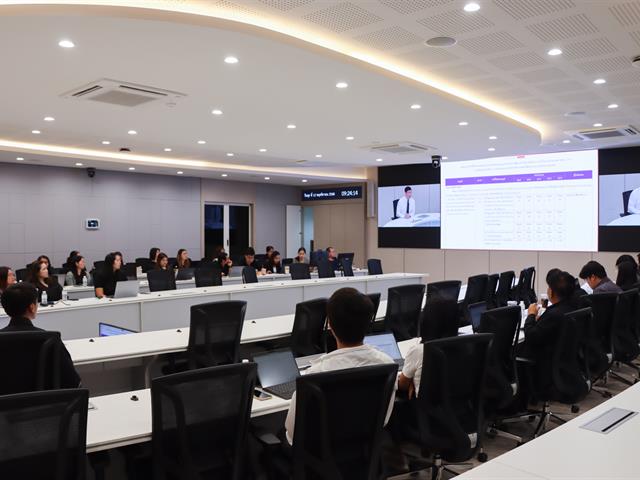 กองแผนงานจัดอบรมเชิงปฏิบัติการการตั้งค่ายุทธศาสตร์ของส่วนงานในระบบ e-Budget