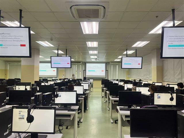 ศูนย์ภาษา School of Liberal Arts มหาวิทยาลัยพะเยา จัดทดสอบภาษาอังกฤษด้วยระบบ AI เพื่อประเมินระดับความสามารถทางภาษาอังกฤษตามมาตรฐาน CEFR