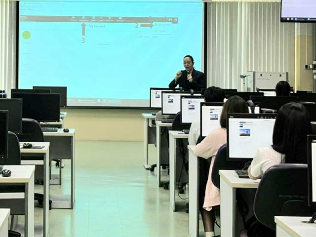 ศูนย์ภาษา School of Liberal Arts มหาวิทยาลัยพะเยา จัดทดสอบภาษาอังกฤษด้วยระบบ AI เพื่อประเมินระดับความสามารถทางภาษาอังกฤษตามมาตรฐาน CEFR