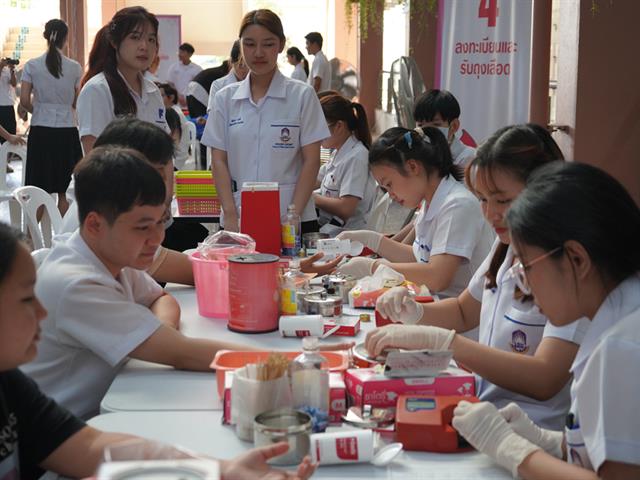 บริจาคโลหิตถวายเป็นพระราชกุศล สมเด็จพระนางเจ้าสิริกิติ์ พระบรมราชินีนาถ พระบรมราชชนนีพันปีหลวง