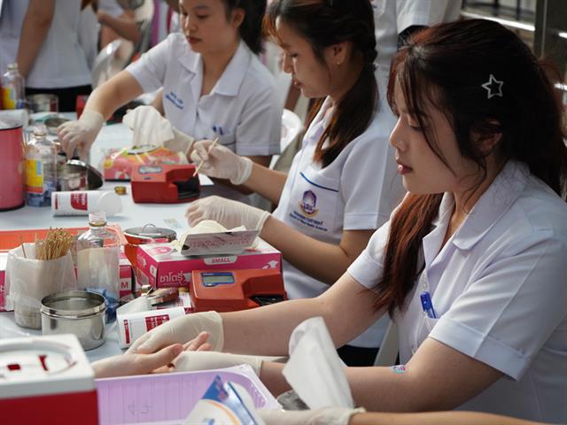 บริจาคโลหิตถวายเป็นพระราชกุศล สมเด็จพระนางเจ้าสิริกิติ์ พระบรมราชินีนาถ พระบรมราชชนนีพันปีหลวง