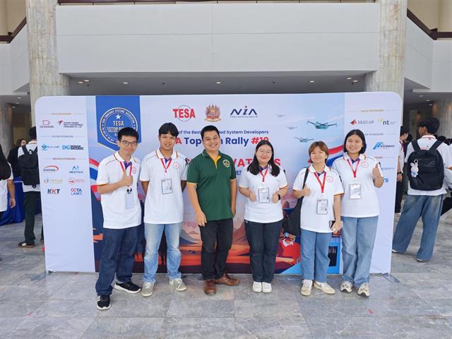 คณะวิศวกรรมศาสตร์ มพ. เข้าร่วมแข่งขัน TESA Top Gun Rally 2025 ประชันทักษะสมองกลฝังตัวในสนามระดับประเทศ