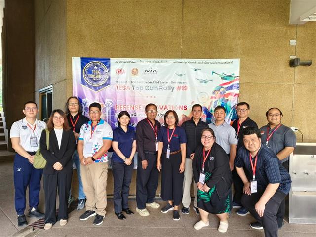 คณะวิศวกรรมศาสตร์ มพ. เข้าร่วมแข่งขัน TESA Top Gun Rally 2025 ประชันทักษะสมองกลฝังตัวในสนามระดับประเทศ