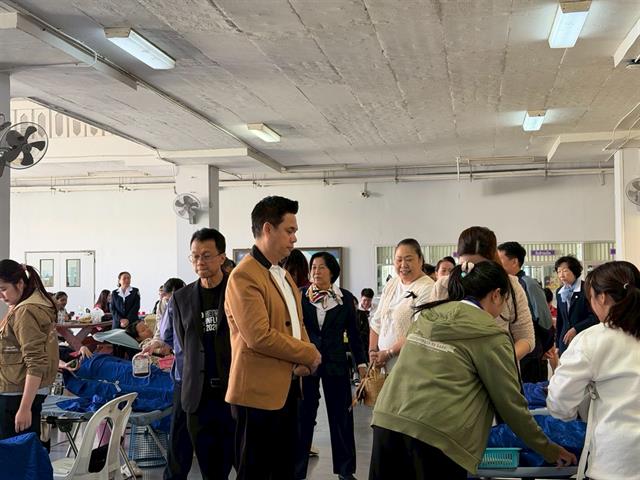 มหาวิทยาลัยพะเยา จัดกิจกรรมบริจาคโลหิตเพื่อถวายเป็นพระราชกุศลแด่สมเด็จพระนางเจ้าสิริกิติ์ พระบรมราชินีนาถ พระบรมราชชนนีพันปีหลวง สภานายิกาสภากาชาดไทย