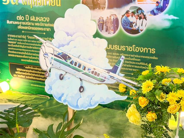 วิทยาลัยการศึกษา เข้าร่วมพิธีวางพานพุ่มถวายราชสักการะ “วันพระบิดาแห่งฝนหลวง” ประจำปี 2568