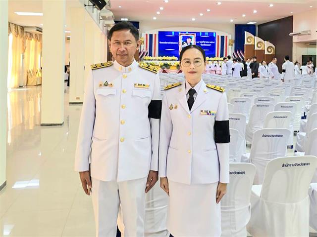 วิทยาลัยการศึกษา เข้าร่วมพิธีวางพานพุ่มถวายราชสักการะ “วันพระบิดาแห่งฝนหลวง” ประจำปี 2568