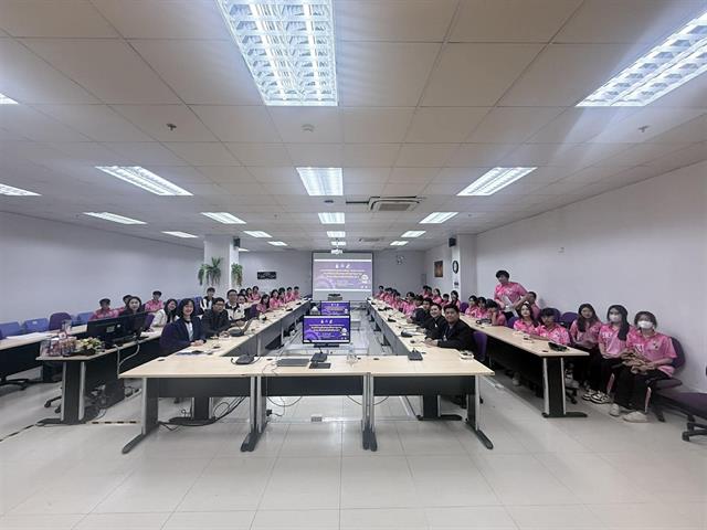 ต้อนรับคณะครูและนักศึกษา ปวช. วิทยาลัยเทคโนโลยีพะเยา