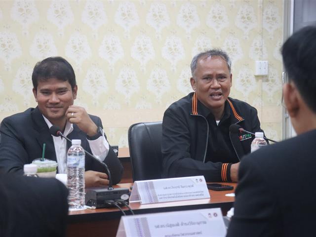 คณะวิศวกรรมศาสตร์ มพ. จัดประชุมประเมินความพร้อมสถาบันเครือข่าย ภายใต้โครงการพัฒนากำลังคนทักษะสูง รองรับอุตสาหกรรมยานยนต์ไฟฟ้า (EV)