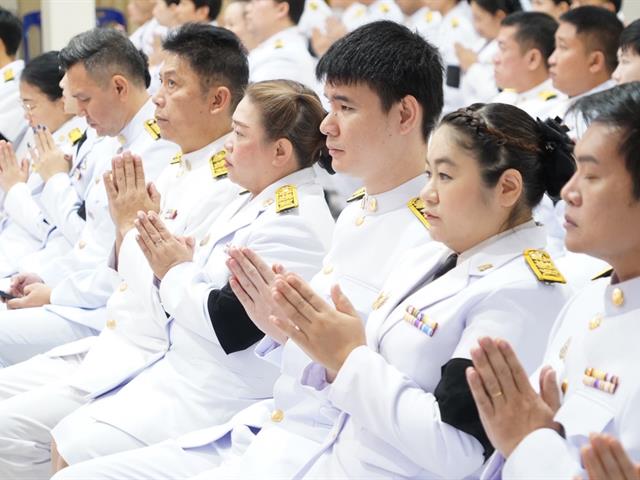 ม.พะเยา ร่วมพิธีรำลึกวันพ่อแห่งชาติ 2568