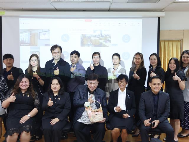 วิทยาลัยการจัดการ หลักสูตรการศึกษามหาบัณฑิต สาขาวิชาการบริหารการศึกษา จัดการบรรยายพิเศษหัวข้อ “E Leader” โดย รศ.ดร.เสรี วงษ์มณฑา