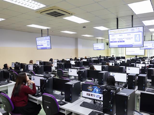 ศูนย์ภาษา คณะศิลปศาสตร์ มหาวิทยาลัยพะเยา จัดทดสอบภาษาอังกฤษด้วยระบบ AI เพื่อประเมินระดับความสามารถทางภาษาอังกฤษ ตามมาตรฐาน CEFR