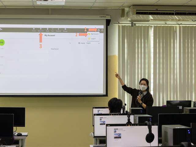 ศูนย์ภาษา คณะศิลปศาสตร์ มหาวิทยาลัยพะเยา จัดทดสอบภาษาอังกฤษด้วยระบบ AI เพื่อประเมินระดับความสามารถทางภาษาอังกฤษ ตามมาตรฐาน CEFR