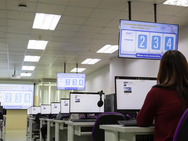 ศูนย์ภาษา คณะศิลปศาสตร์ มหาวิทยาลัยพะเยา จัดทดสอบภาษาอังกฤษด้วยระบบ AI เพื่อประเมินระดับความสามารถทางภาษาอังกฤษ ตามมาตรฐาน CEFR