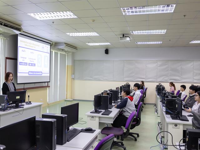 ศูนย์ภาษา คณะศิลปศาสตร์ มหาวิทยาลัยพะเยา จัดทดสอบภาษาอังกฤษด้วยระบบ AI เพื่อประเมินระดับความสามารถทางภาษาอังกฤษ ตามมาตรฐาน CEFR