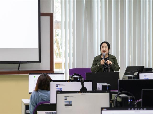 ศูนย์ภาษา คณะศิลปศาสตร์ มหาวิทยาลัยพะเยา จัดทดสอบภาษาอังกฤษด้วยระบบ AI เพื่อประเมินระดับความสามารถทางภาษาอังกฤษ ตามมาตรฐาน CEFR