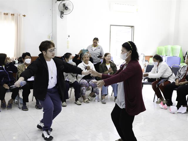 คณะทันตแพทยศาสตร์ มหาวิทยาลัยพะเยา กิจกรรมปิด โครงการ “กินดี มีสุข ยั่งยืน: นวัตกรรมโภชนาการเพื่อผู้สูงวัย”