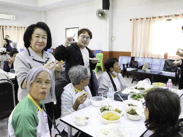 คณะทันตแพทยศาสตร์ มหาวิทยาลัยพะเยา กิจกรรมปิด โครงการ “กินดี มีสุข ยั่งยืน: นวัตกรรมโภชนาการเพื่อผู้สูงวัย”
