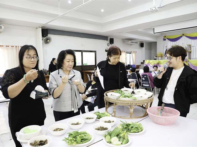 คณะทันตแพทยศาสตร์ มหาวิทยาลัยพะเยา กิจกรรมปิด โครงการ “กินดี มีสุข ยั่งยืน: นวัตกรรมโภชนาการเพื่อผู้สูงวัย”