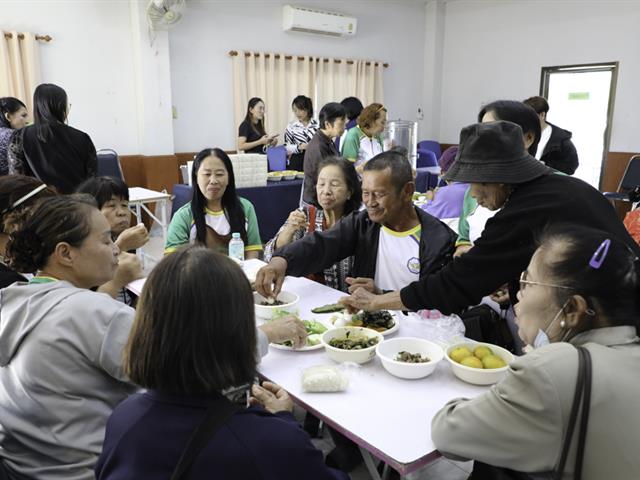 คณะทันตแพทยศาสตร์ มหาวิทยาลัยพะเยา กิจกรรมปิด โครงการ “กินดี มีสุข ยั่งยืน: นวัตกรรมโภชนาการเพื่อผู้สูงวัย”