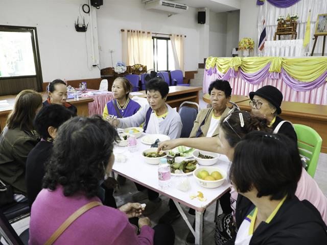 คณะทันตแพทยศาสตร์ มหาวิทยาลัยพะเยา กิจกรรมปิด โครงการ “กินดี มีสุข ยั่งยืน: นวัตกรรมโภชนาการเพื่อผู้สูงวัย”