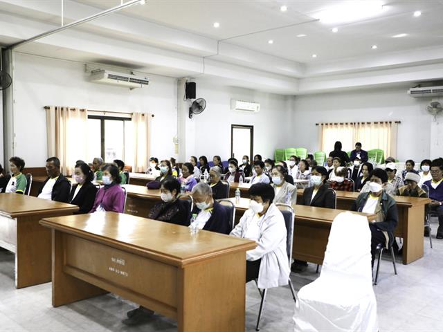 คณะทันตแพทยศาสตร์ มหาวิทยาลัยพะเยา กิจกรรมปิด โครงการ “กินดี มีสุข ยั่งยืน: นวัตกรรมโภชนาการเพื่อผู้สูงวัย”