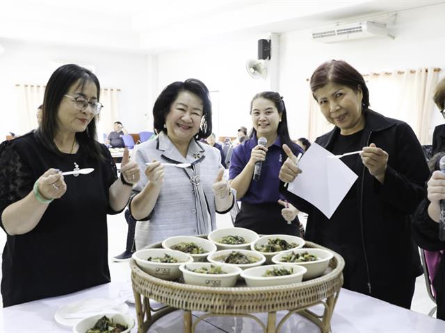 คณะทันตแพทยศาสตร์ มหาวิทยาลัยพะเยา กิจกรรมปิด โครงการ “กินดี มีสุข ยั่งยืน: นวัตกรรมโภชนาการเพื่อผู้สูงวัย”