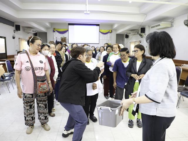 คณะทันตแพทยศาสตร์ มหาวิทยาลัยพะเยา กิจกรรมปิด โครงการ “กินดี มีสุข ยั่งยืน: นวัตกรรมโภชนาการเพื่อผู้สูงวัย”