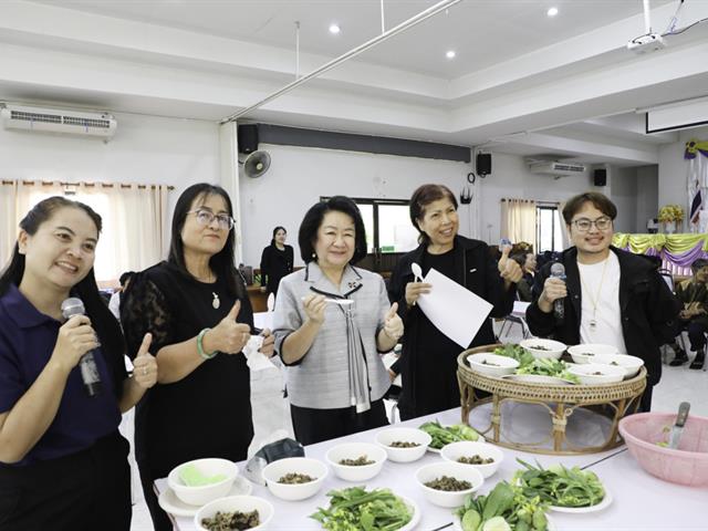 คณะทันตแพทยศาสตร์ มหาวิทยาลัยพะเยา กิจกรรมปิด โครงการ “กินดี มีสุข ยั่งยืน: นวัตกรรมโภชนาการเพื่อผู้สูงวัย”