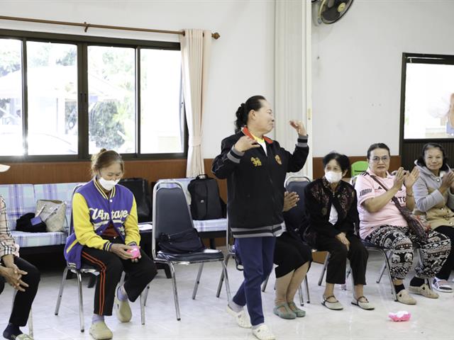 คณะทันตแพทยศาสตร์ มหาวิทยาลัยพะเยา กิจกรรมปิด โครงการ “กินดี มีสุข ยั่งยืน: นวัตกรรมโภชนาการเพื่อผู้สูงวัย”