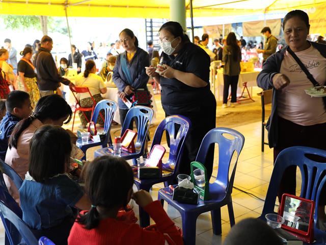 คณะทันตแพทยศาสตร์ มหาวิทยาลัยพะเยา ร่วม “หน่วยแพทย์เคลื่อนที่สิงห์อาสา” เสริมสุขภาพช่องปากนักเรียน ณ โรงเรียนผาขวางวิทยา จังหวัดเชียงราย