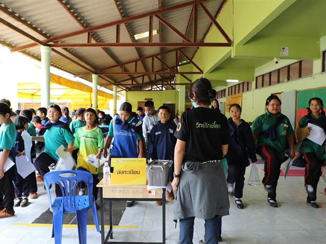 คณะทันตแพทยศาสตร์ มหาวิทยาลัยพะเยา ร่วม “หน่วยแพทย์เคลื่อนที่สิงห์อาสา” เสริมสุขภาพช่องปากนักเรียน ณ โรงเรียนผาขวางวิทยา จังหวัดเชียงราย