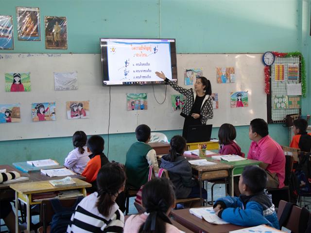 คณะศิลปศาสตร์ มหาวิทยาลัยพะเยา ลงพื้นที่ติดตามผลการดำเนินโครงการพัฒนาคุณภาพการศึกษา และการพัฒนาท้องถิ่น โดยมีสถาบันอุดมศึกษาเป็นพี่เลี้ยง ประจำปีงบประมาณ 2568